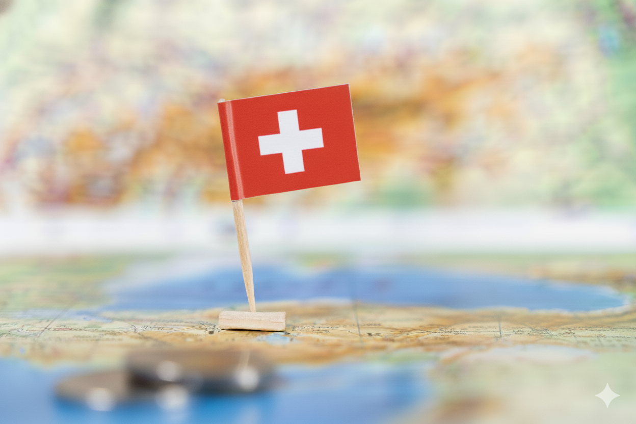 Fiscal Representation Switzerland - Map with packages